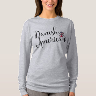 Camiseta dinamarquesa dos corações de Entwinted 