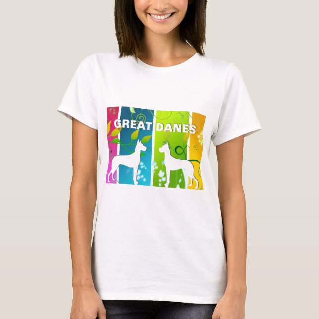 Camiseta Dinamarqueses do arco-íris (Frente)