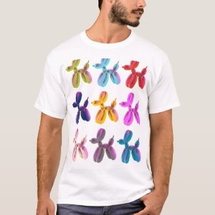 Camiseta dinâmica Cachorro Balão
