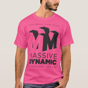 Camiseta Dinâmica Massiva (Versão Preta)