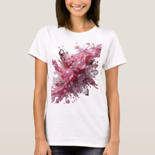 Camiseta Dinâmica Prata CRISTAL BORBULHAS Slogan