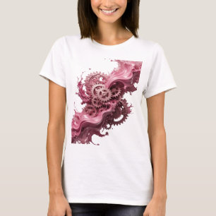 Camiseta Dinâmica Prata ENGRENAGENS EM MOVIMENTO S