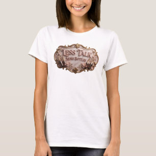 Camiseta Dinâmica Rosa MENOS FALA MAIS GARRAFAS Sl