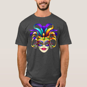 Camiseta Dinâmico para Mardi Gras Revelry TShirt