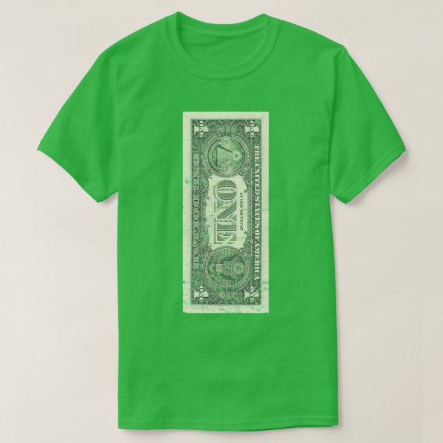 Camiseta Dinheiro americano Dólar (Frente do Design)