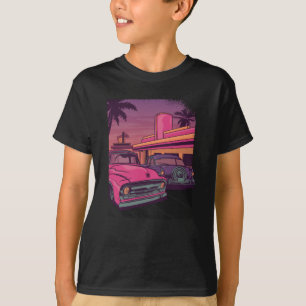 Camiseta Dinheiro de carro retroativo dos EUA