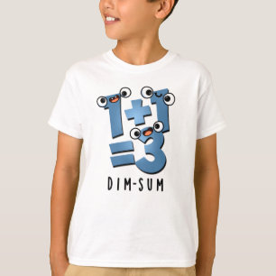 Camiseta Dinheiro de Comida de Matemática Bonito