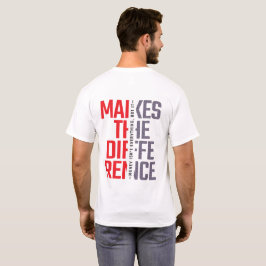 Camiseta Dinheiro Faz A Diferença