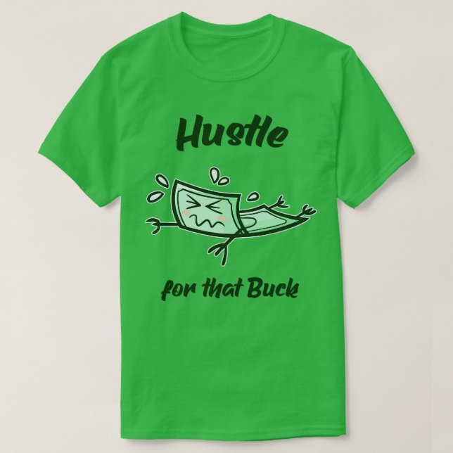 Camiseta Dinheiro Finanças Trabalham Divertimento Empreende (Frente do Design)