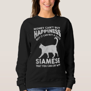 Camiseta Dinheiro Gato Samês Engraçado Não Comprar Piada Fe