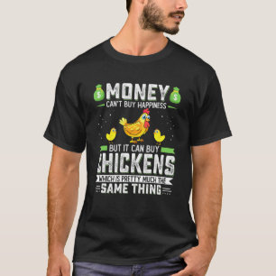 Camiseta Dinheiro Não Pode Comprar Felicidade Mas Pode Comp
