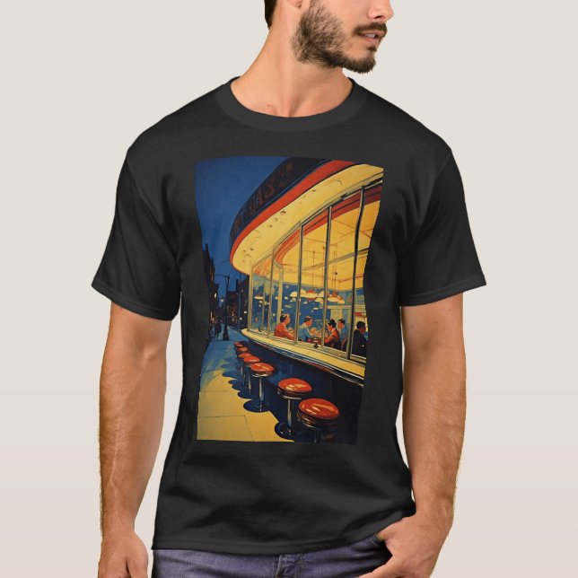 Camiseta Dinheiro noturno (Frente)