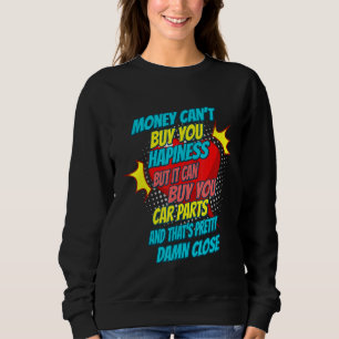 Camiseta Dinheiro Pode Comprar-Lhe Peças De Carro Humor Sar