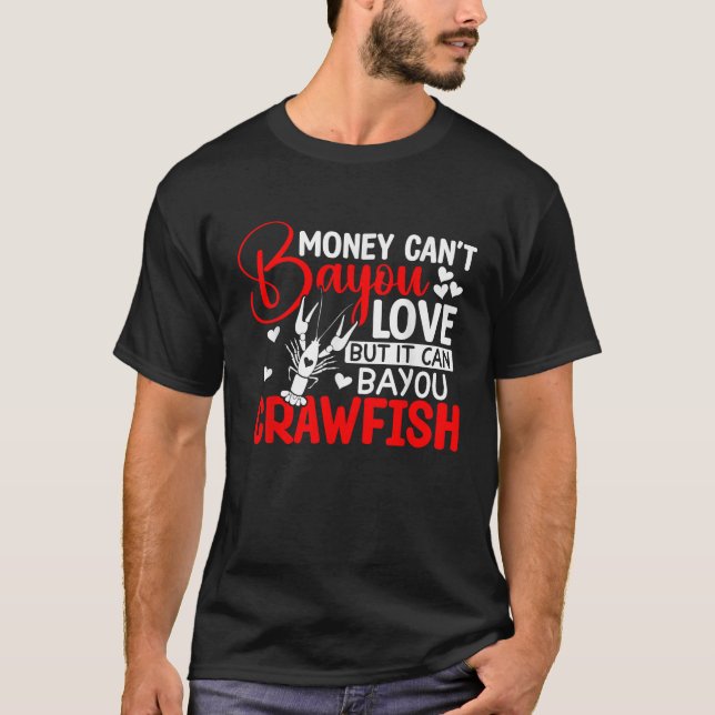Camiseta Dinheiro pode tomar banho, mas pode tomar banho de (Frente)