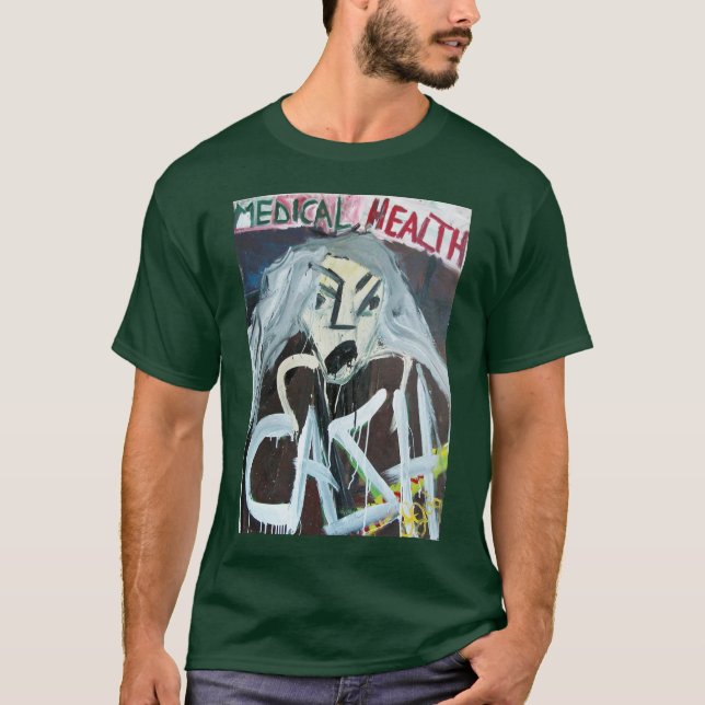 CAMISETA DINHEIRO SAÚDE MÉDICA (Frente)