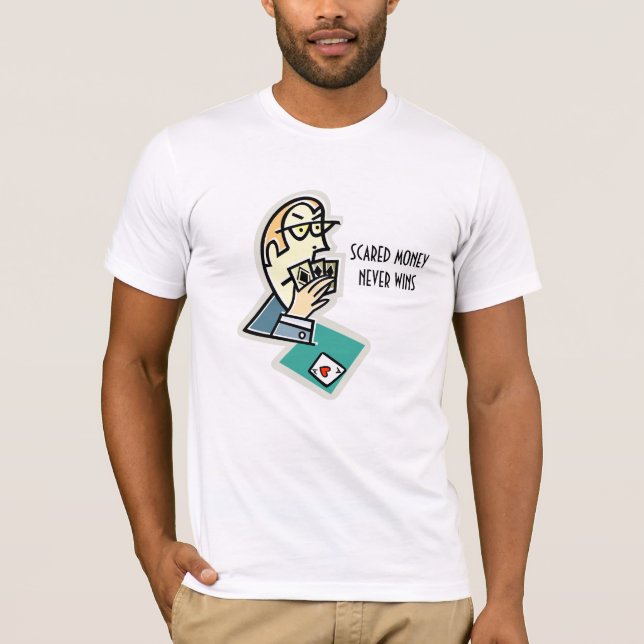 Camiseta Dinheiro Scared (Frente)