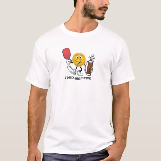 Camiseta Dink and Drive (pickleball/golf) (Frente)