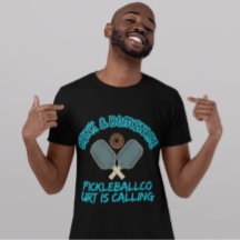 Dink & Dominate Pickleball Donut Desenho Esportivo