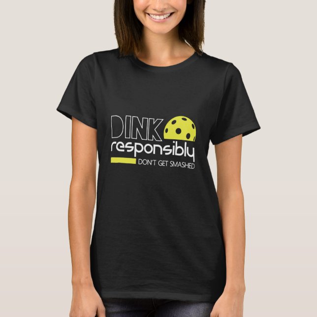Camiseta Dink Responsavelmente (Frente)
