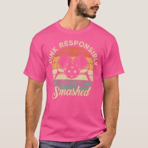 Camiseta Dink Responsavelmente Não Receba Picolim Retro Esm
