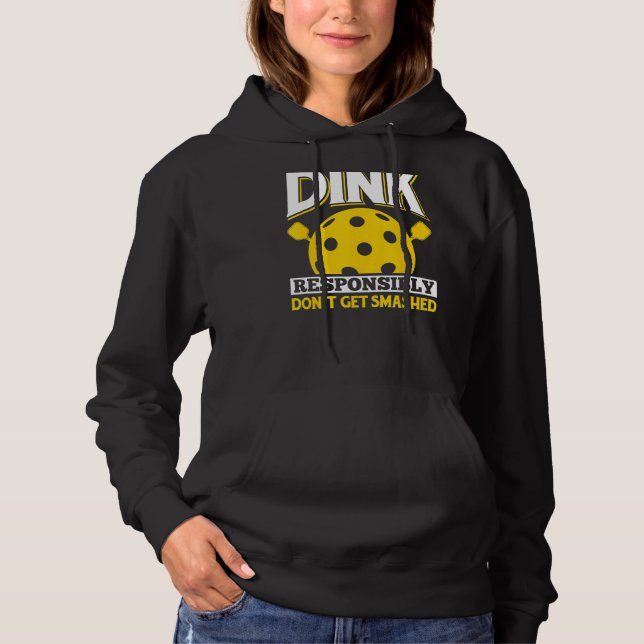 Camiseta Dink Responsavelmente Não Sente-Se Fingida (Frente)