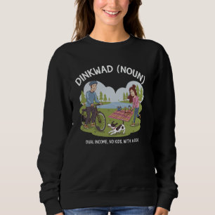Camiseta DINKWAD de dupla renda Sem Crianças Com Um Nougue 