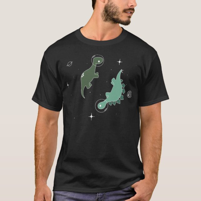 Camiseta Dino-Astronauta (Frente)