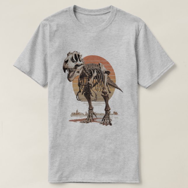 Camiseta Dino Bones (Frente do Design)