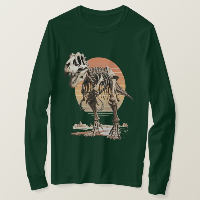 Camiseta Dino Bones (Frente do Design)