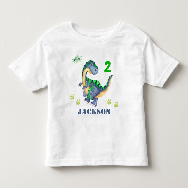 Camiseta Dino Boy Dinosaur t-shirt Dino (Frente)