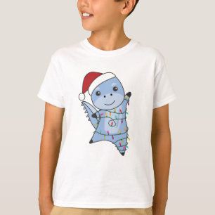 Camiseta Dino Christmas Dinos Winter Animais