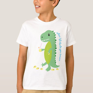 Camiseta Dino com seus limões