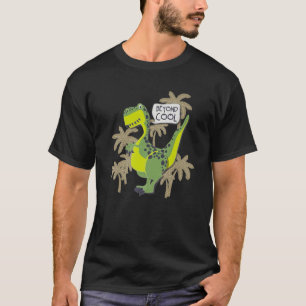 Camiseta Dino Cute Dinossaur Além Do Rex Birthday Boy Para