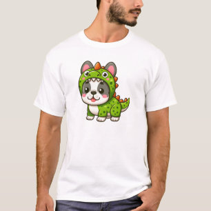 Camiseta Dino-Doggo - Bulldog Francês em Figurino