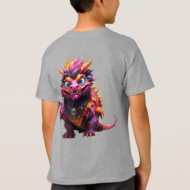 Camiseta Dino Dragon Adventure Shirt (Verso)