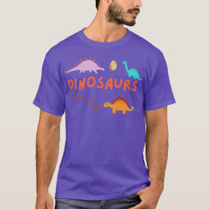 Camiseta Dino Dreams Delight Jogue e Colorida Dinossauro