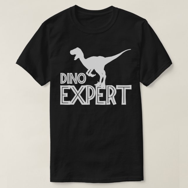 Camiseta Dino Expert (Frente do Design)
