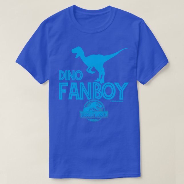 Camiseta Dino Fanboy World (Frente do Design)