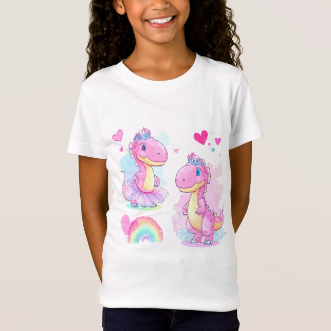 Camiseta Dino Kid: O Explorador Pré-Histórico (Frente)