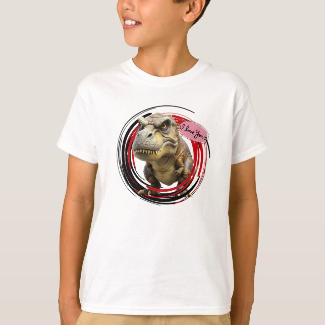 Camiseta Dino Love (Frente)