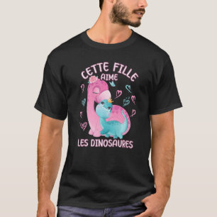 Camiseta Dino Love Mamãe Brontosaurus E Baby Youth