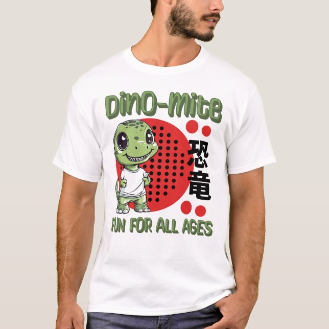Camiseta Dino-Mite (Frente)