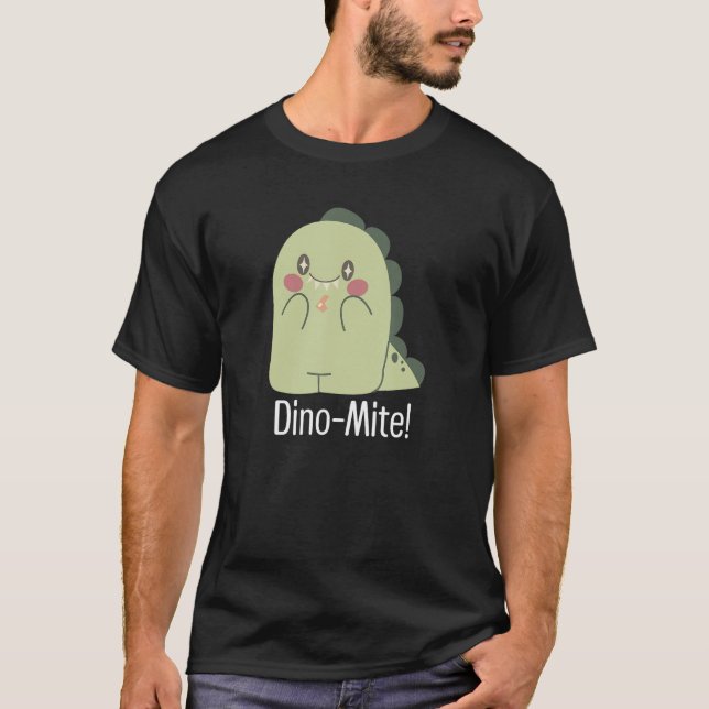 Camiseta Dino Mite Animal Dinossaur (Frente)