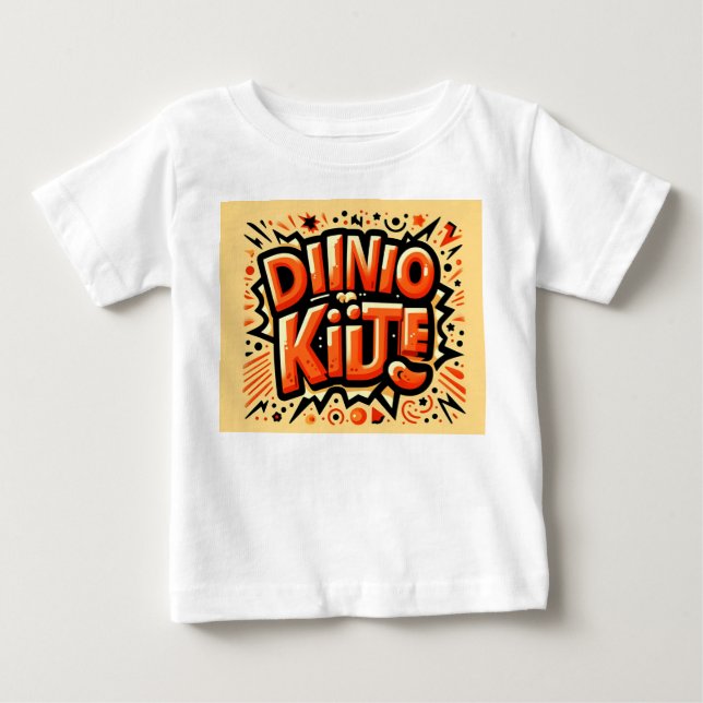 Camiseta Dino-mite Baby (Frente)