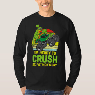 Camiseta Dino Monster Truck Ready Crush Tod