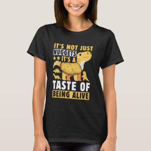 Camiseta Dino Nugget Plush Dino Nugget Travesseiro Chicken
