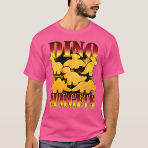 Camiseta Dino Nuggets Rap estético dinossauros bootleg