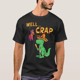 Camiseta Dino Pinata Funny Cinco De Mayo T-Rex Sombrero Mex