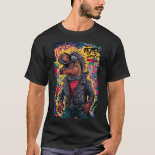 Camiseta Dino Punk Rebel