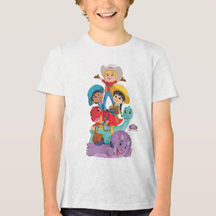 Camiseta Dino Ranch Friends